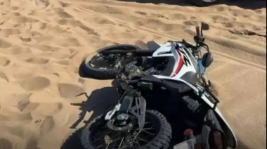 Tragedia en Villa Gesell: un motociclista de 28 años murió tras caer de un médano