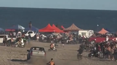 Villa Gesell: Detienen a un joven por correr picadas con su camioneta entre las motos