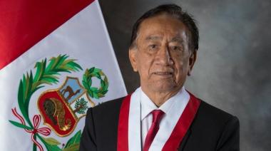 José Balcázar fue elegido como presidente interino de Perú