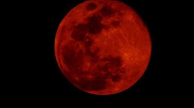 Preparate para la "Luna de Sangre" ¿Dónde verla mejor en Necochea?