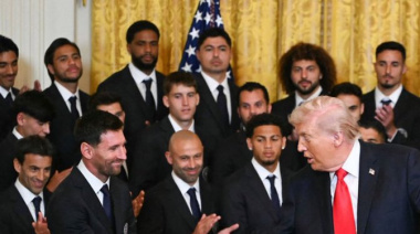 Donald Trump recibió a Lionel Messi y al plantel campeón del Inter Miami en la Casa Blanca