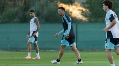 La Selección empieza a entrenar en Ezeiza con la mira en el amistoso frente a Mauritana