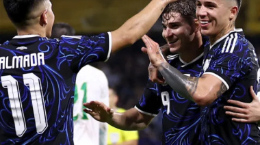 Argentina cumplió ante Mauritania: triunfo 2-1 en La Bombonera