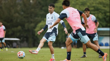La Selección sumó minutos de fútbol y se enfoca en el amistoso ante Zambia