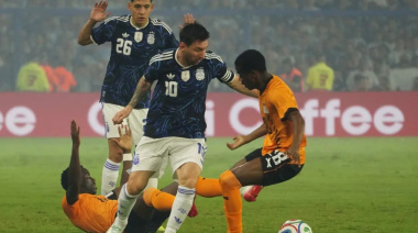 La selección Argentina derrotó a Zambia por 5-0 en un amistoso internacional