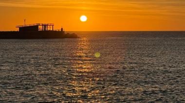 Calor pleno y sol a pleno en Necochea