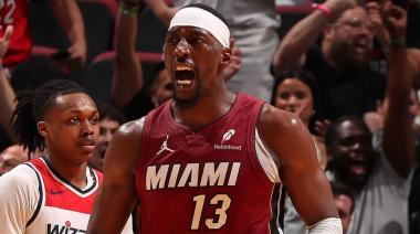 Bam Adebayo anotó 83 puntos e hizo historia en la NBA superando la mítica marca de Kobe Bryant