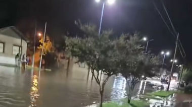 ¡Alerta Naranja y ciudad al límite! El temporal no da tregua en Necochea