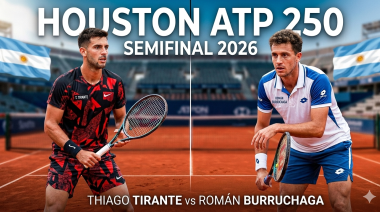 Tirante y Burruchaga se enfrentrán en semifinales de Houston