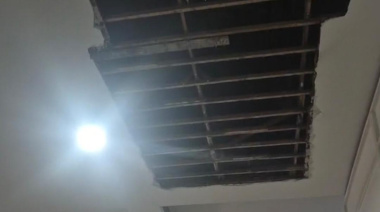 ATE denunció caída de cielo raso y reclama reparaciones urgentes en el Municipio