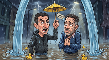 Libertarios exigen explicaciones por las suspensiones de clases mientras el Gobierno Nacional recorta el Servicio Meteorológico