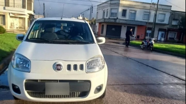 Choque en Avenida 58 y 69: Una motociclista fue hospitalizada