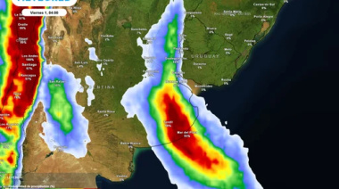 Alerta por ciclogénesis en Necochea: Ráfagas de 90 km/h y desplome de la temperatura