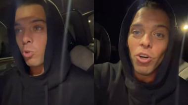 Otra de Santi Manotea: piden inhabilitar su licencia de conducir por manejar usando el celular y sin cinturón