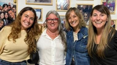 Silvia Blanco se reunió con Malena Galmarini y Jimena López