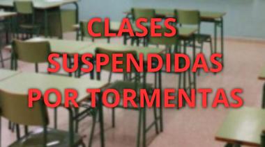 Suspendieron las clases del turno tarde en todo Necochea por el temporal
