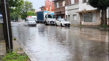 Necochea bajo el agua: cayeron 104 mm y el jueves no da respiro