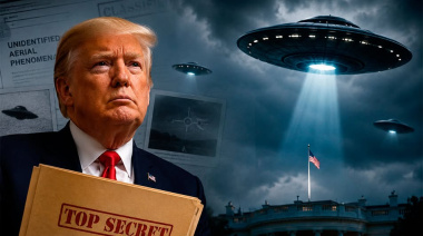 Trump desclasificó archivos secretos sobre OVNIs y "platillos voladores"