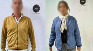 Detuvieron a una pareja argentina semidesnuda en un vuelo que aterrizó en Rosario