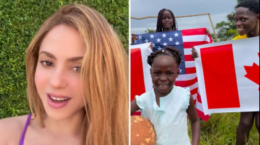 Shakira invitó a un grupo de niños ugandeses como bailarines del show de medio tiempo del Mundial 2026