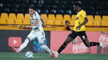 Boca perdió ante Barcelona en una cancha inundada y complicó su futuro