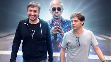 El Indio logró lo que la política no: Máximo y Axel volvieron a hablar