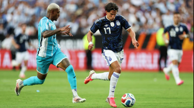 Argentina cerro su primer amistoso con triunfo y pruebas ante Honduras
