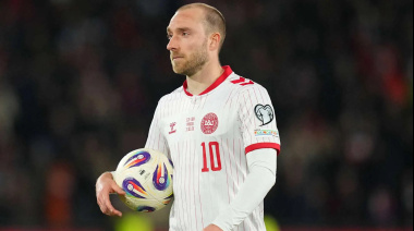 Habló Christian Eriksen tras haberse desplomado en el amistoso de Dinamarca