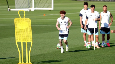 Messi suma minutos y Dibu acelera su recuperación en la última práctica