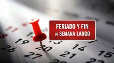 Feriados 2026: seis fines de semana largos quedan en el año