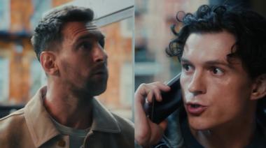 Messi protagoniza un divertido para la nueva película de Spider-Man
