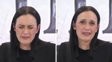 Entre lágrimas, Federica Pais volvió a la TV tras la muerte de su hermana Ernestina