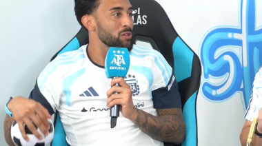 Nico González se tomó con humor el nuevo apodo que le puso Scaloni