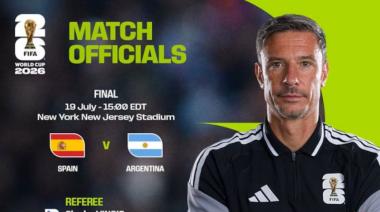 La FIFA designó al esloveno Slavko Vincic para dirigir el partido entre Argentina y España