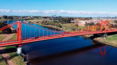 97 años del Puente Colgante que une el corazón de Necochea y Quequén