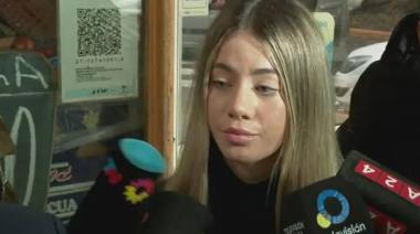 Candela Arizaga declaró ante la Justicia y desvinculó a Facundo Moyano