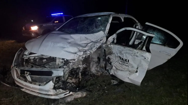 Fuerte choque múltiple en la Ruta 88: dos hospitalizados, uno de ellos en grave estado