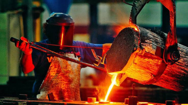La actividad metalúrgica cayó un 4,4% en julio y la industria opera a menos del 40% de su capacidad instalada
