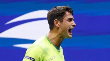 Mariano Navone eliminó a Novak Djokovic en su debut en el US Open
