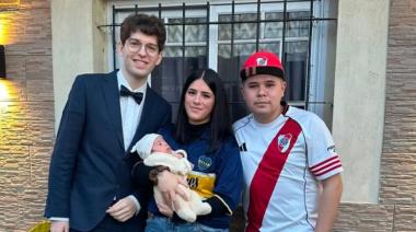 Davo se convirtió en el padrino del bebé que se movía cuando escuchaba su voz