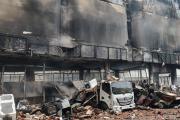 La Plata: Depósito Incendiado Había Sido Clausurado y Analizan su Demolición por Riesgo de Derrumbe Total
