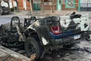Video Impactante: Incendiaron una Camioneta Exclusiva de Marcos Rojo en el Centro de General Roca