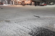 Sorpresa en Neco: Un Intenso Granizo Tiñó de Blanco la Ciudad