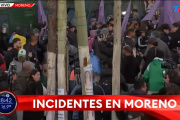 Incidentes en Moreno: Lanzan Piedras en la Desconcentración del Acto de Javier Milei