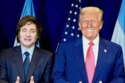Javier Milei llegó a EE.UU. para reunirse con Donald Trump