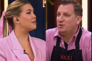 Wanda Nara y Maxi López se sacaron chispas en italiano en MasterChef