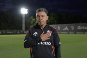 ¿Qué pidió Gallardo en su último partido como dt de River?