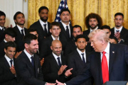 Donald Trump recibió a Lionel Messi y al plantel campeón del Inter Miami en la Casa Blanca