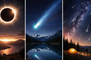 El eclipse solar de 2026 convertirá el día en noche: cometas y lluvias de estrellas marcarán el año astronómico