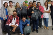 Puerto Ciudad Inclusivo entregó 40 mochilas equipadas a los alumnos de la Escuela Especial N° 503